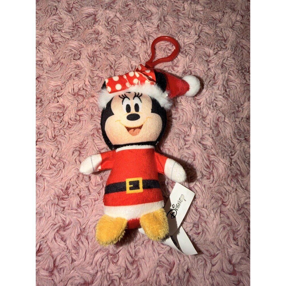Disney Plush Clip Blind Bag Ruz Christmas Holiday Mickey Mouse (Minnie) Scarf